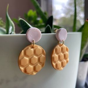 Clay earrings